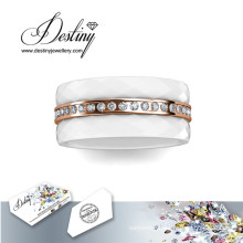 Destiny Jewellery Crystals From Swarovski 3 Laps Ring